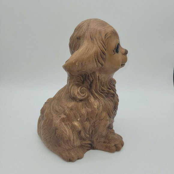 Vintage Cocker Spaniel? Ceramic Piggy Coin Bank - Picture 3 of 8